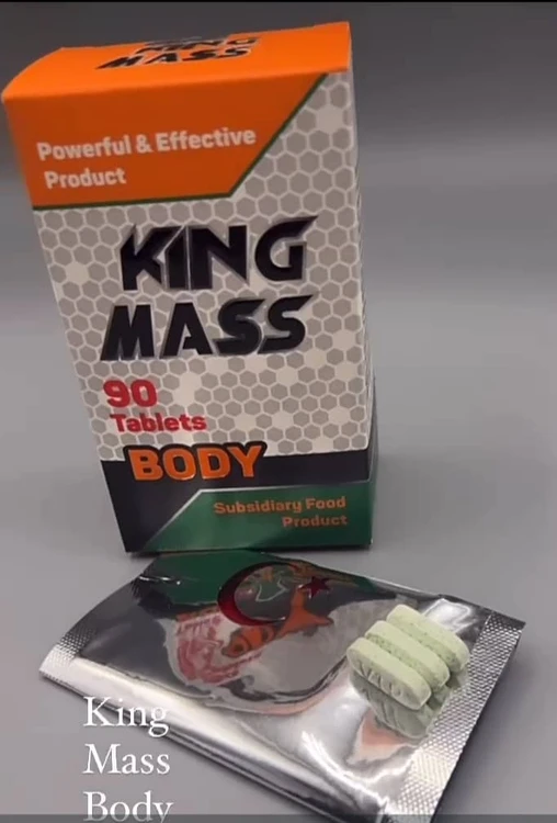 چاق کننده اندام و اشتها آور 90 عددی kingmass اصل